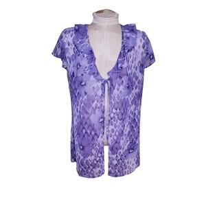 Victorias Secret Floral Cover Up‎ Robe Size L
